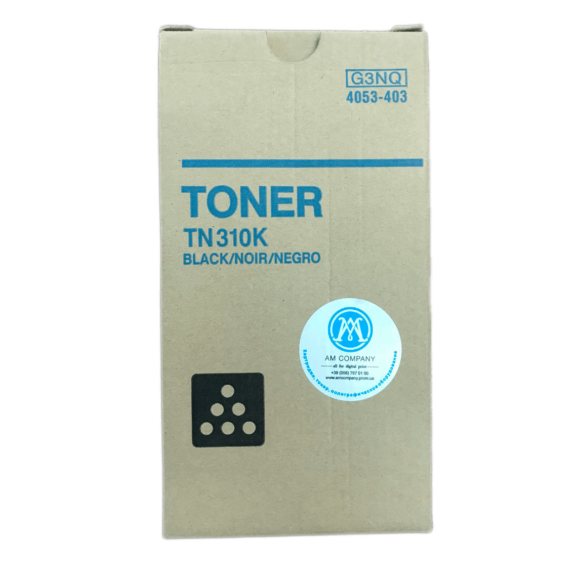 Тонер картридж черный (Black) Konica Minolta Bizhub C350/ C351/ C450/ C450P (TN310K, TN-310K, TN 310K) (4053403). Фото №2