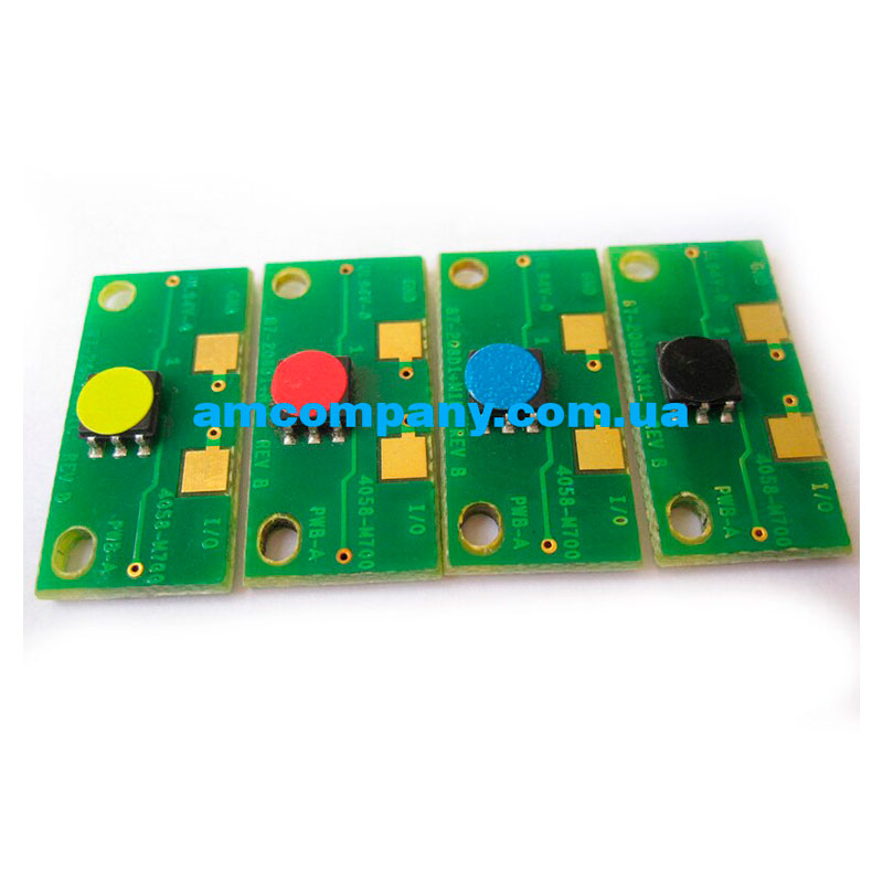 Комплект чип тонер-картриджей (TN 611CMYK) (TN 411K) Konica Minolta Bizhub C451/ C550/ C650