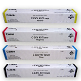 Комплект тонер картриджей (CMYK) для Canon Image Runner Advance C3320i, (совместимый)